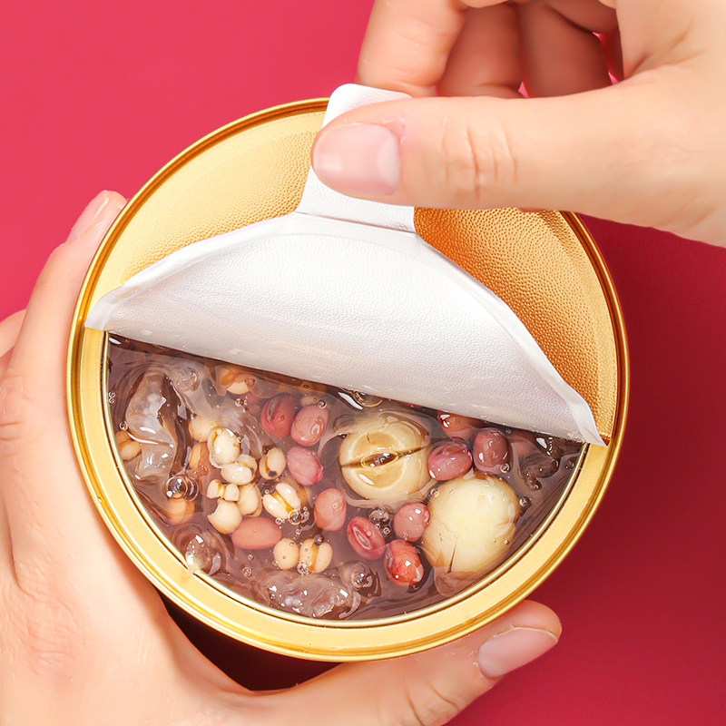 即食红豆莲子银耳羹本草鲜炖图片