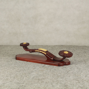 红木如意摆件实木工艺品摆件木雕风水招财创意礼品室内装饰品