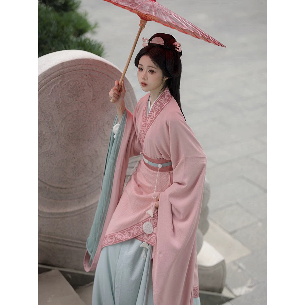斗篷春秋款南北朝魏晋风汉服