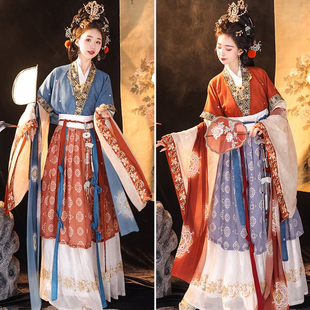 【神仙图 洛神】汉服女古装仕女图系列复原仿画款传统服饰正版