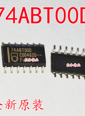全新原装芯片 74ABT00D   SOP14  贴片 进口正品IC  直拍