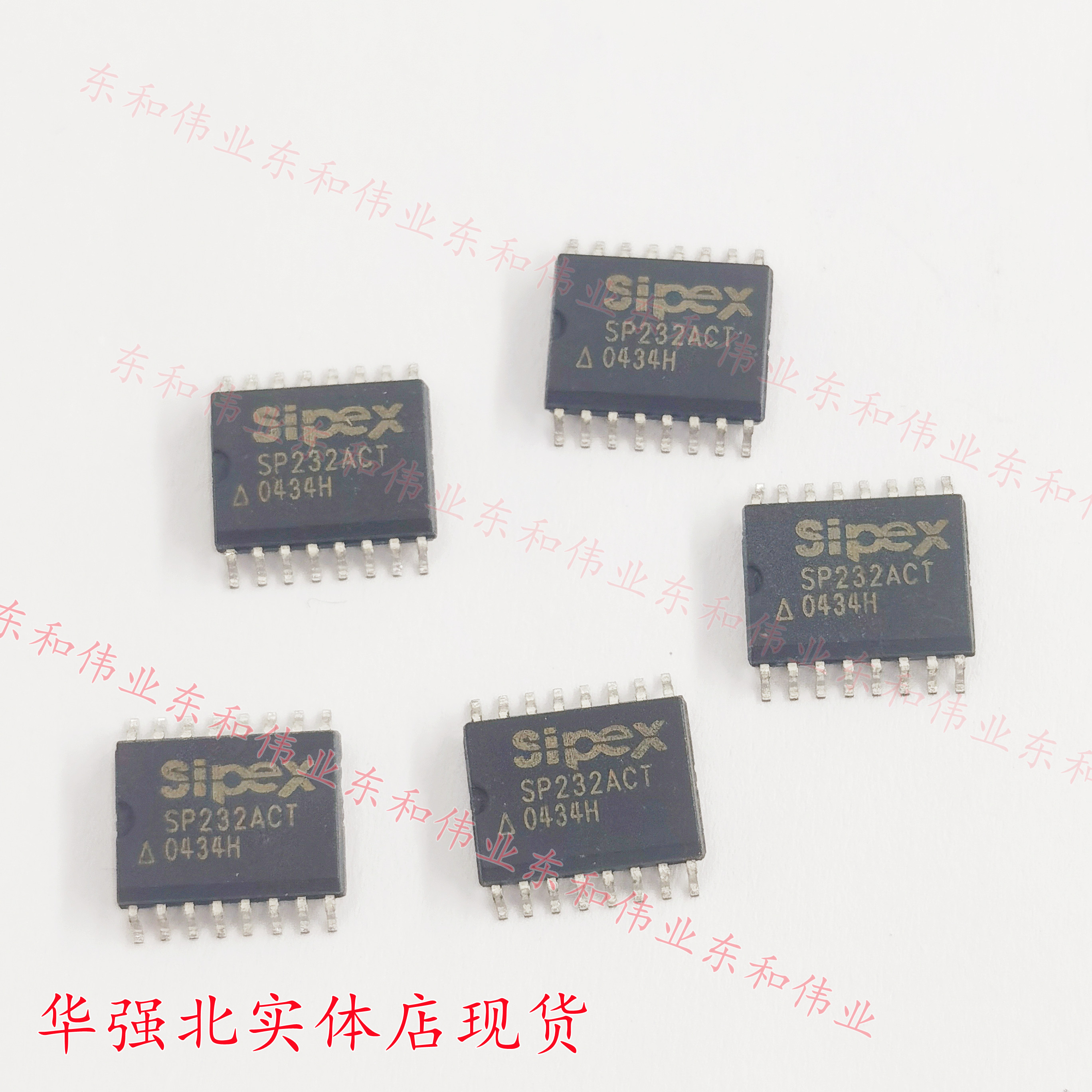 全新芯片 SP232ACT SP232ACT-L SP232ACT-L/TR SOP16 进口ic 直拍