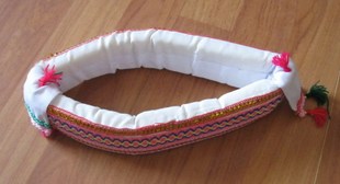 云南少数民族男童装白族帽子/舞蹈演出道具/服饰配件/舞台工艺帽