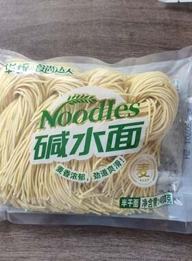 食尚达人碱水面华统半干面袋装