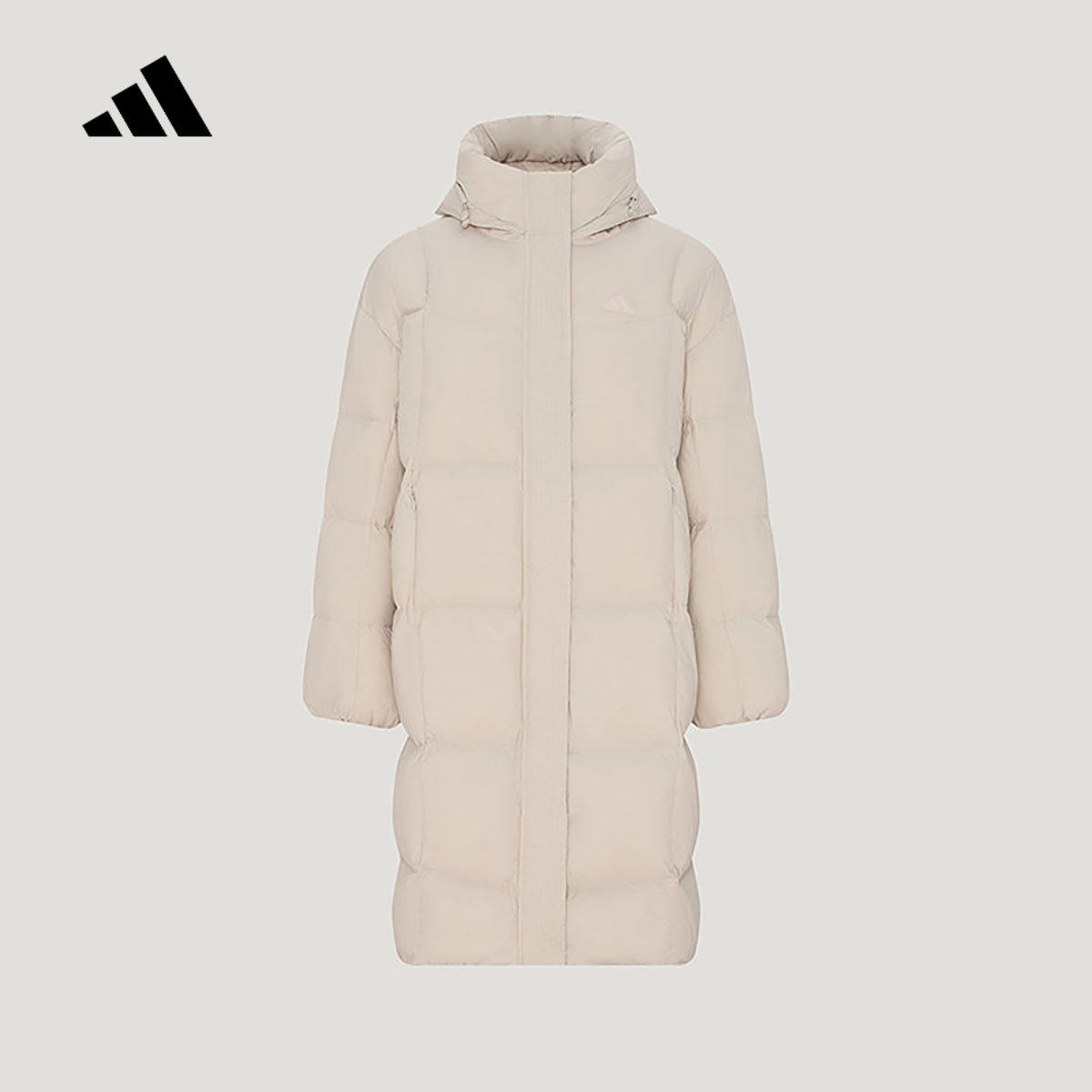 阿迪达斯 (adidas)|(新款)2026冬女中长羽绒服 KW4742