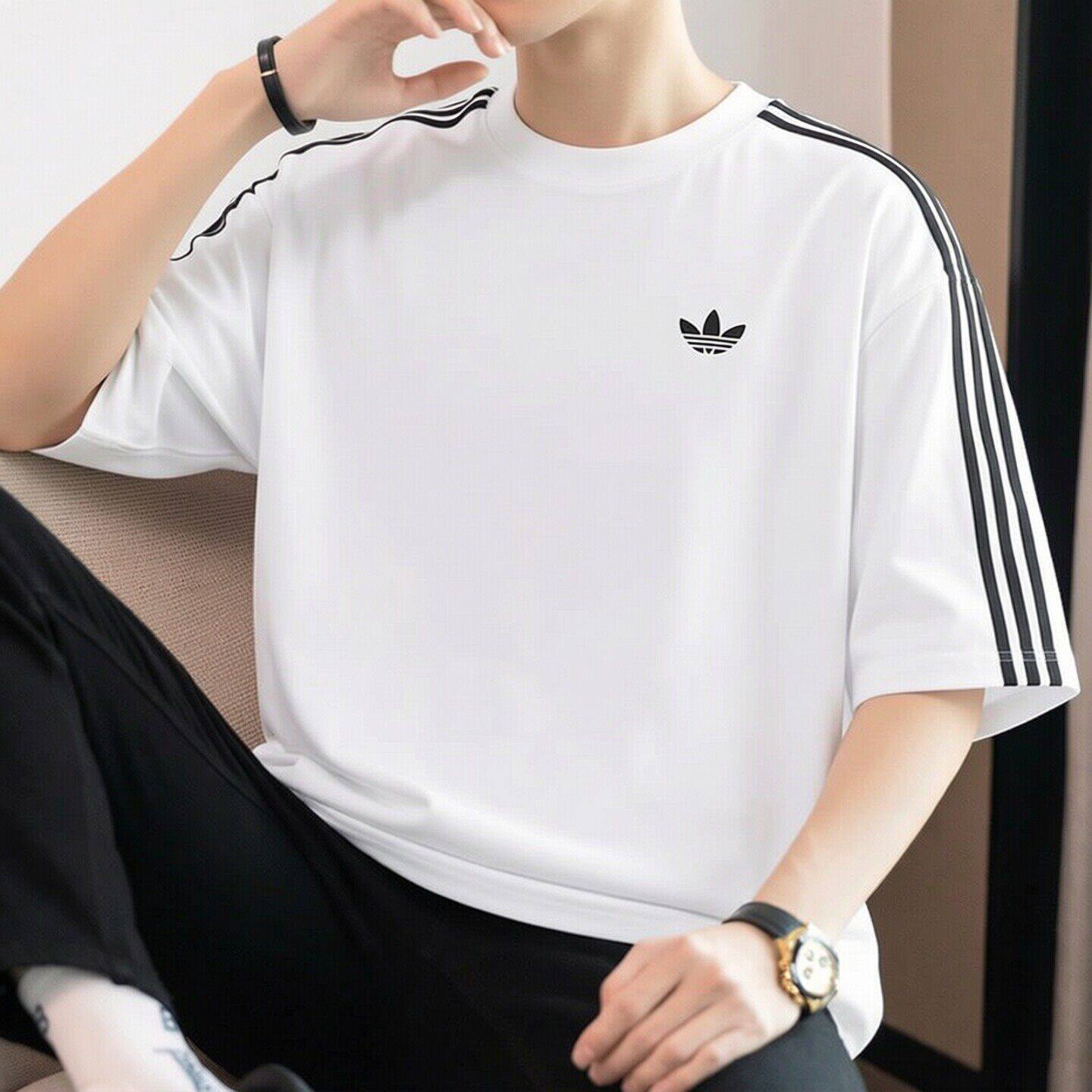 Adidas三叶草男装夏季新