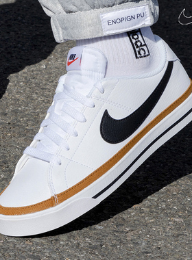 Nike耐克休闲男鞋2025春季COURT开拓者白色板鞋运动鞋DH3162-100