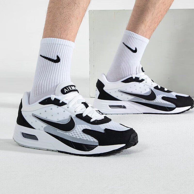 耐克 AIR MAX 男鞋透气网布跑步鞋 减震缓震运动鞋公路跑步休闲鞋