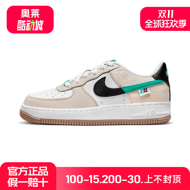 耐克女鞋正品夏季新款运动休闲鞋AF1空军一号低帮板鞋DX6062-101