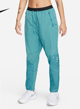NIKE耐克女款裤子正品年春时尚新款运动休闲梭织长裤DX5554-440