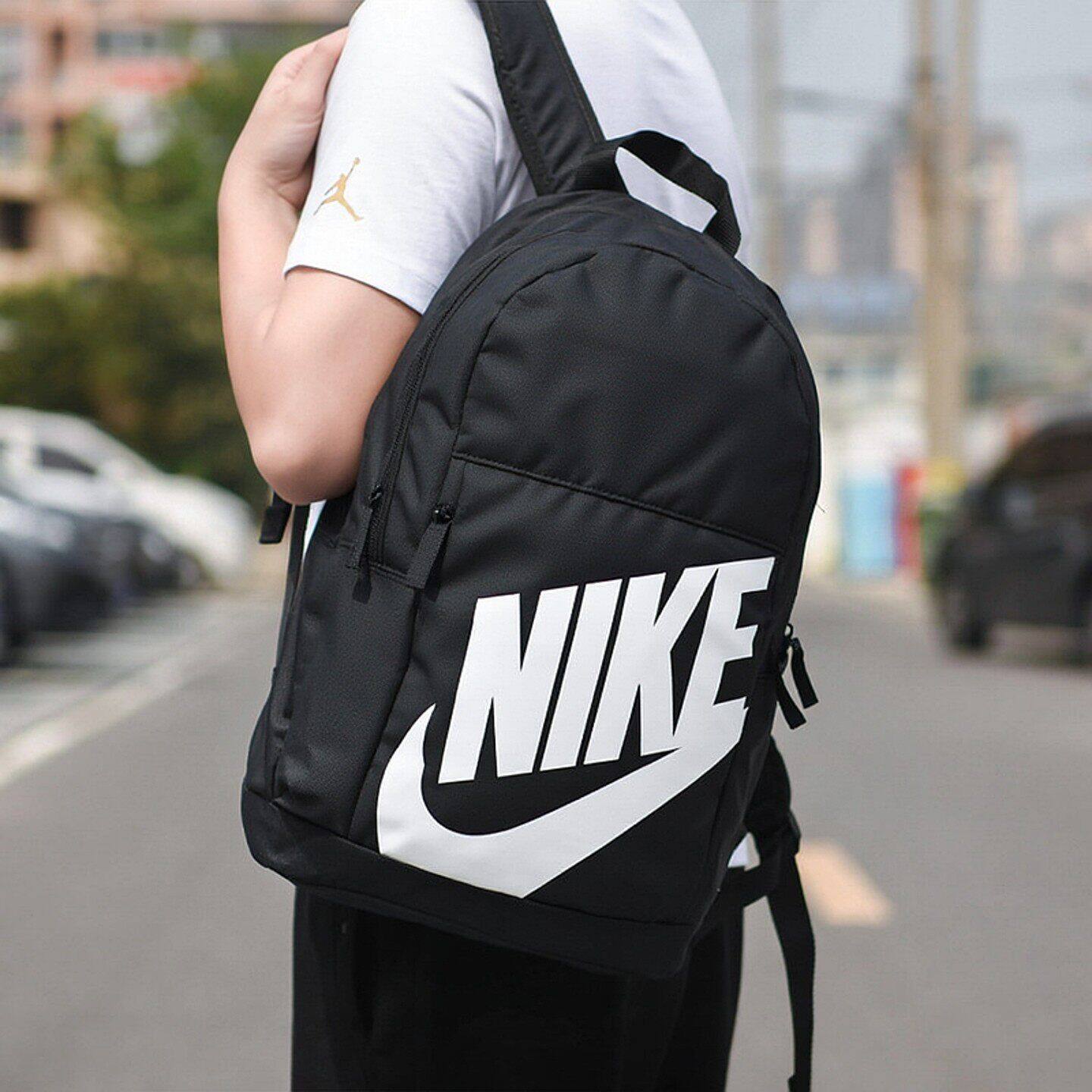 黑色双肩包Nike耐克男女