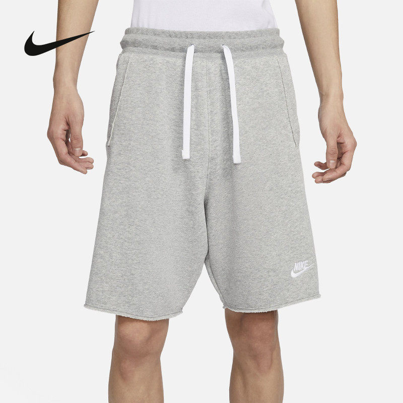 Nike耐克灰色短裤针织棉
