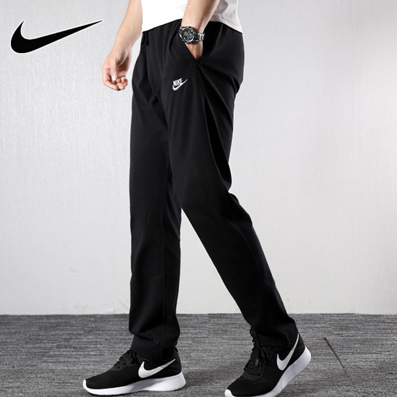 Nike耐克男裤正品春秋大码针织运动裤宽松裤子直筒长裤BV2767-010