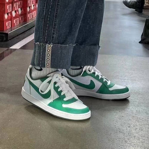 Nike耐克2024新款皮面低