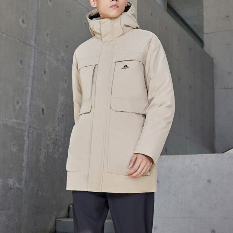 Adidas/阿迪达斯男子冬季新款户外运动上衣休闲保暖羽绒服IV7554
