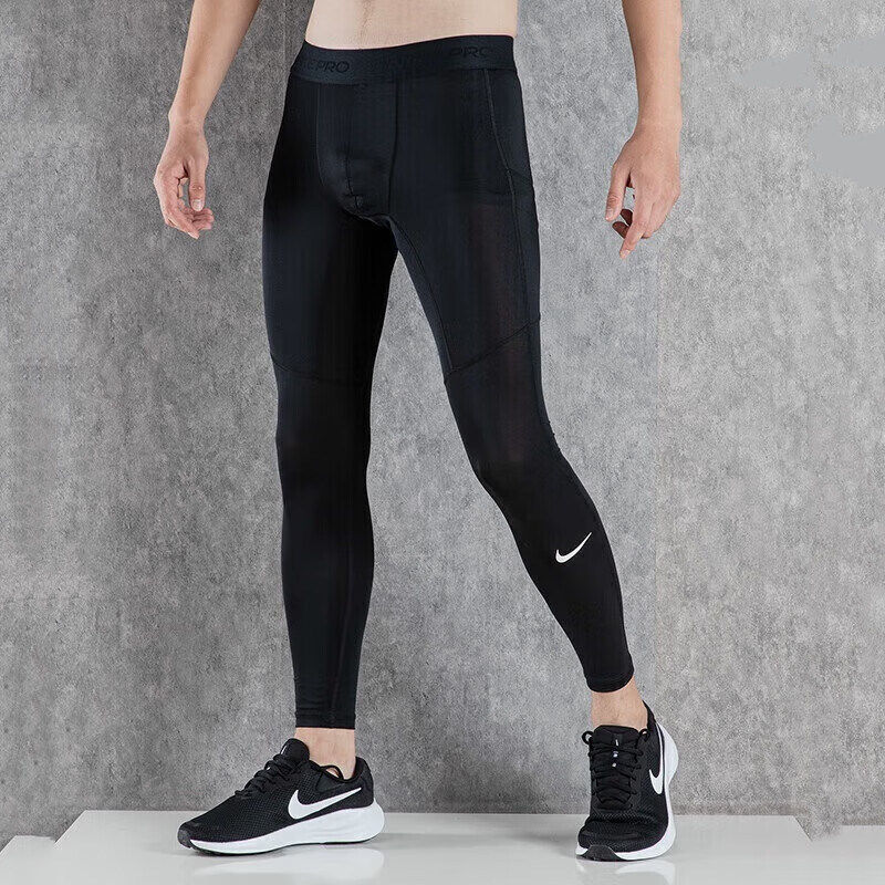 耐克紧身裤男裤Nike裤透气速干健身运动裤跑步梭织长裤篮球打底裤