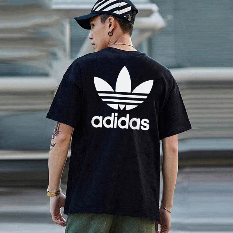 Adidas三叶草短袖男夏季