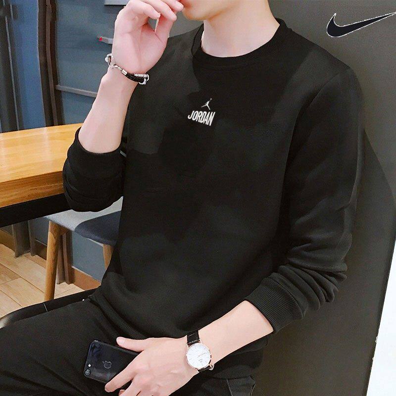 Nike耐克正品春季新款卫衣男AJ长袖运动休闲上衣圆领套头衫DV8433