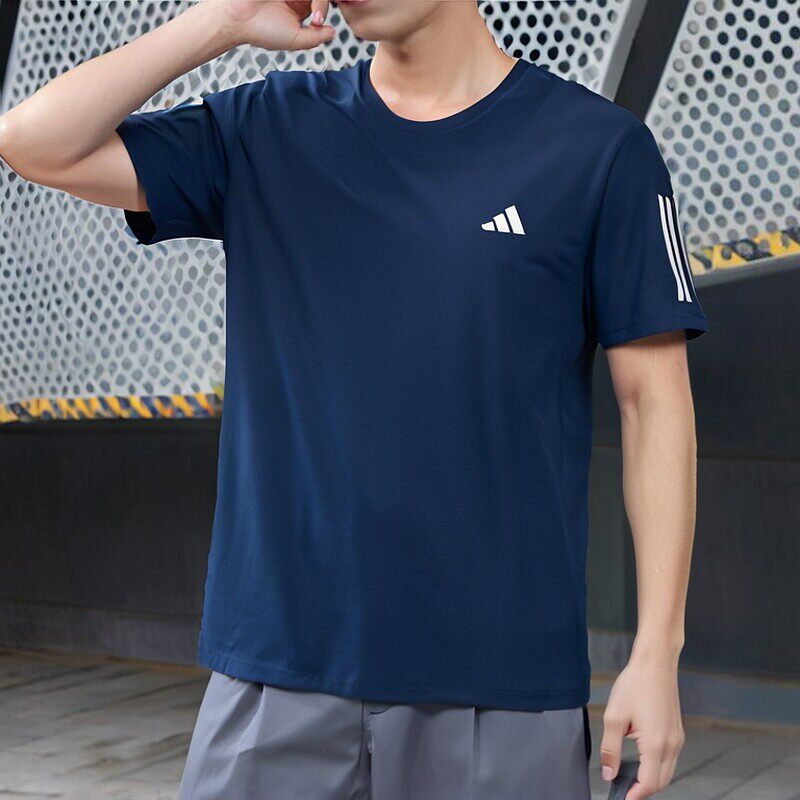 AdidasT恤男2025夏冰风系
