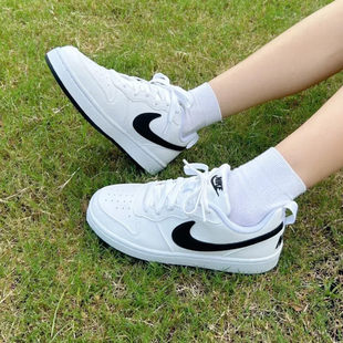 Nike耐克鞋子正品白色低帮滑板鞋女鞋简版空军一号运动鞋新款休闲