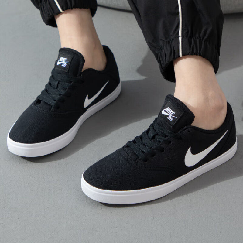 Nike耐克正品夏季新款帆布鞋女软底低帮板鞋透气运动鞋防滑休闲鞋