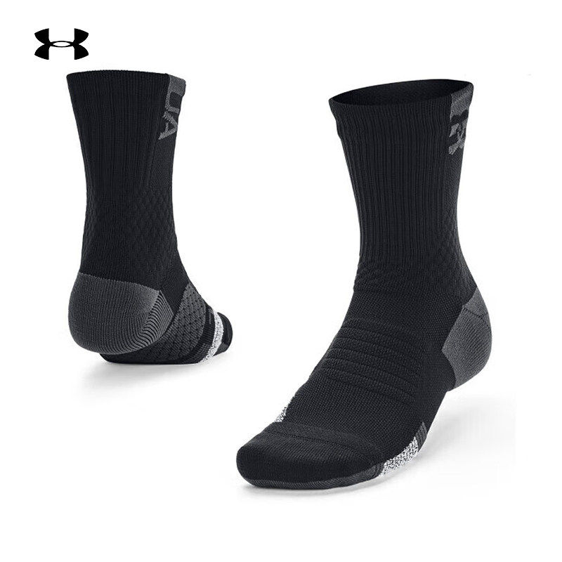 UNDERARMOUR安德玛运动正品F/W中性袜子 1376229-001