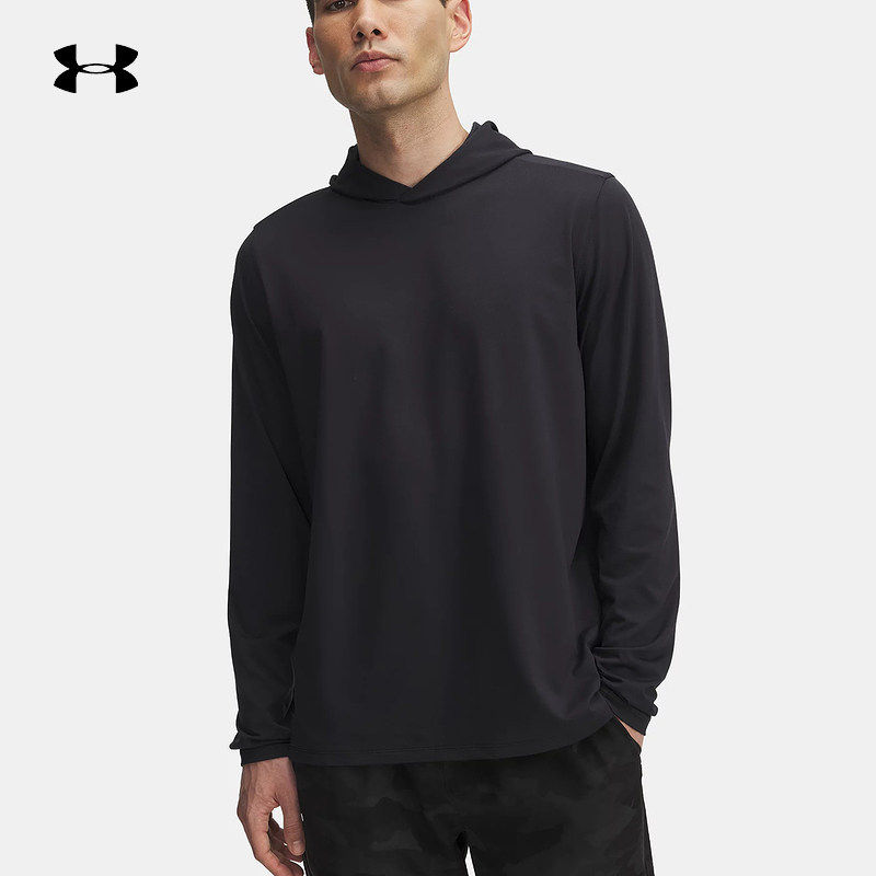 UNDERARMOUR安德玛运动正品男长袖连帽衫 6005112-003