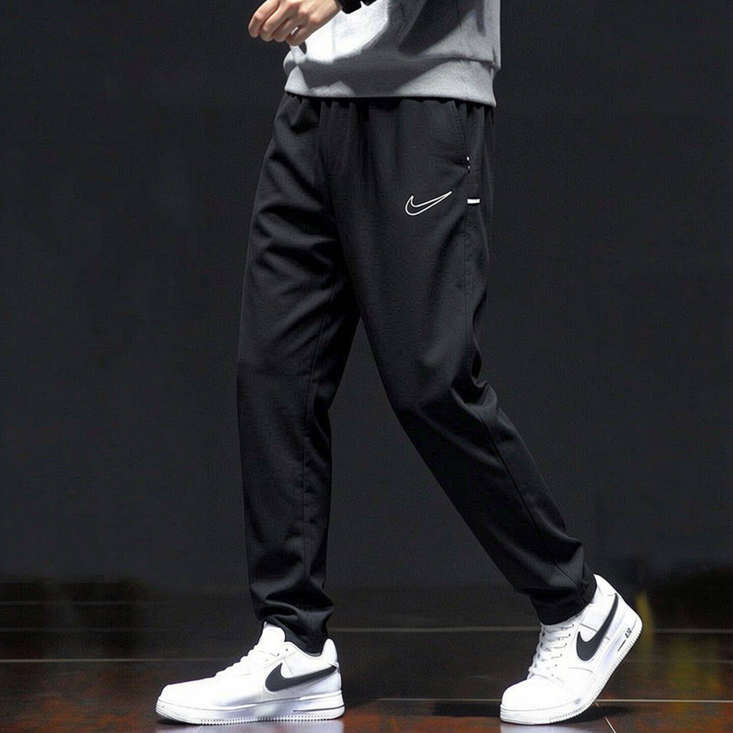 Nike耐克裤子薄款篮球长
