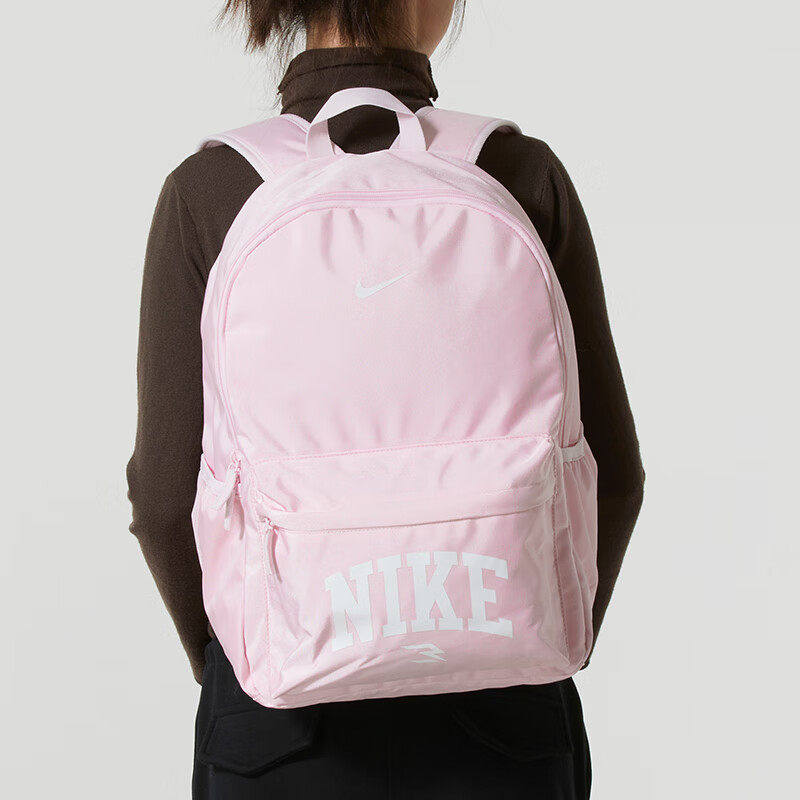 Nike耐克粉色揹包正品书