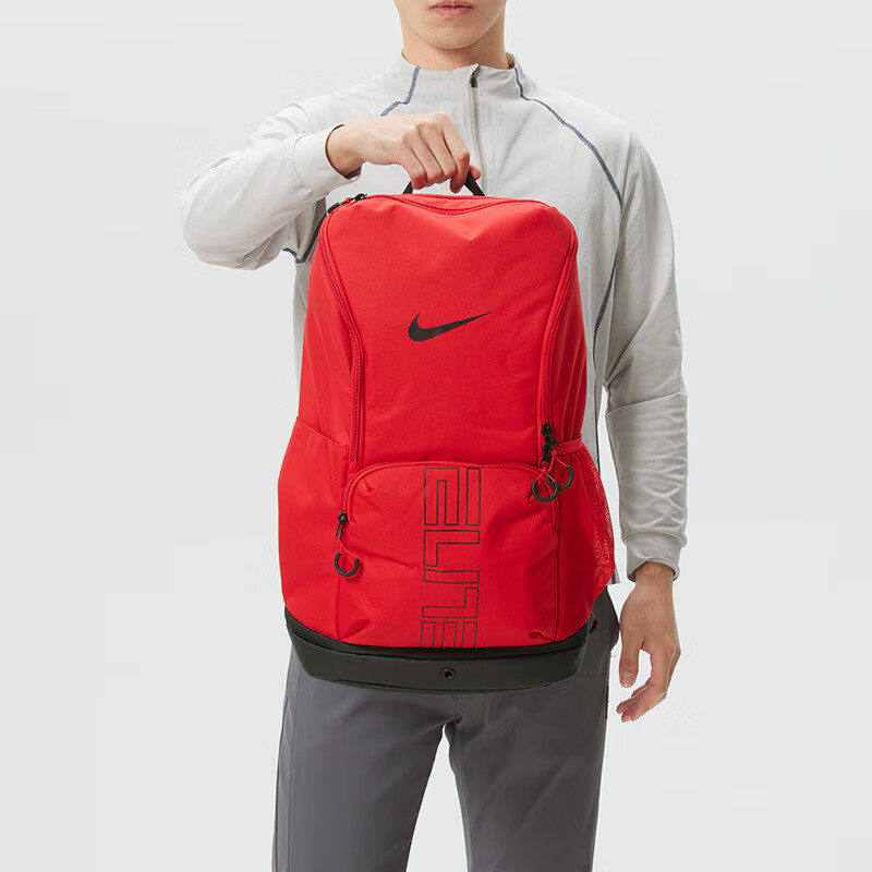 Nike耐克红色书包2026年