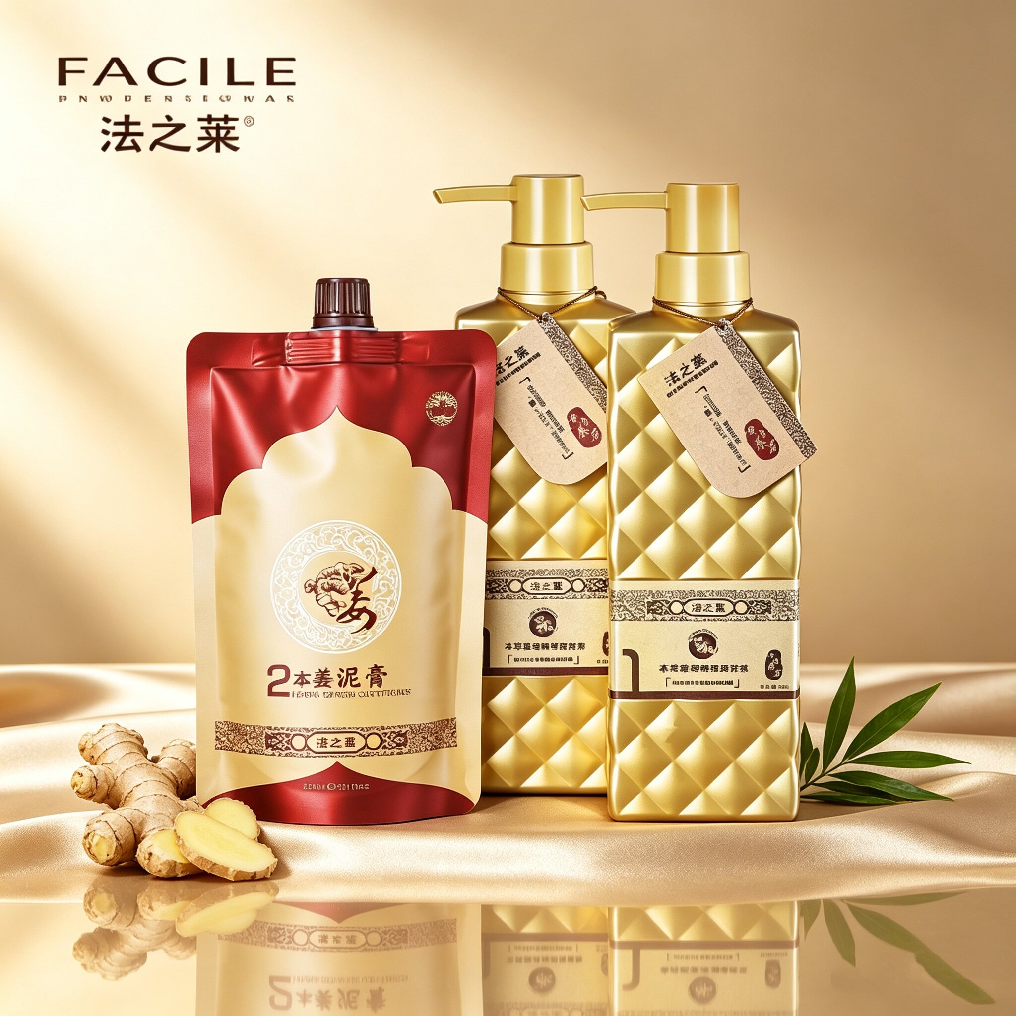 法之莱姜母去屑控油洗发露