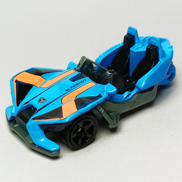 성냥갑 폴라리스 삼륜 오토바이 스포츠카 유니크 블루 POLARIS SLINGSHOT