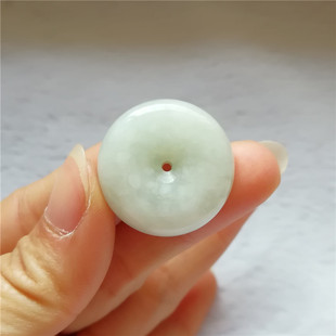 正品天然玉独山玉平安扣吊坠南阳玉独玉石男女儿童平安环挂件特价