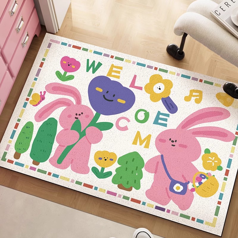 入户门地垫丝圈家用进门玄关