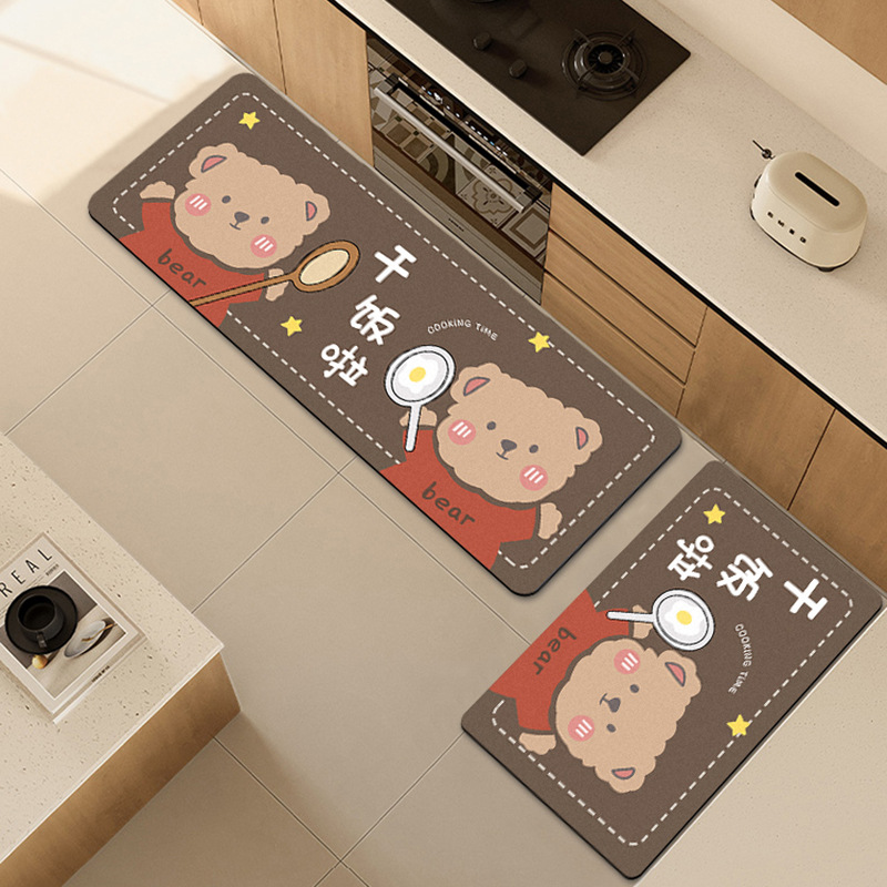 厨房地垫脚垫吸水吸油防滑防油