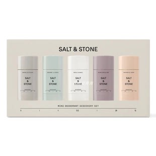 Salt&Stone天然无铝止汗棒固体香膏Vogue上榜中样28g 海淘正品