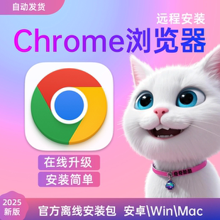 Chrome浏览器官方离线纯净快速安装下载电脑Win/苹果Mac/安卓手机