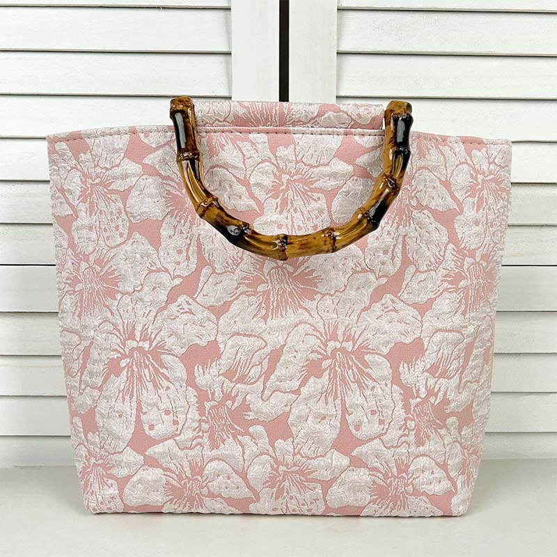 新款国风双面刺绣托特包