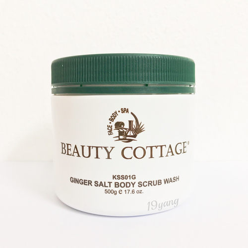 BEAUTY COTTAGE 生姜祛风磨砂浴盐 泡沫型 500g 去死皮 滋润mei白