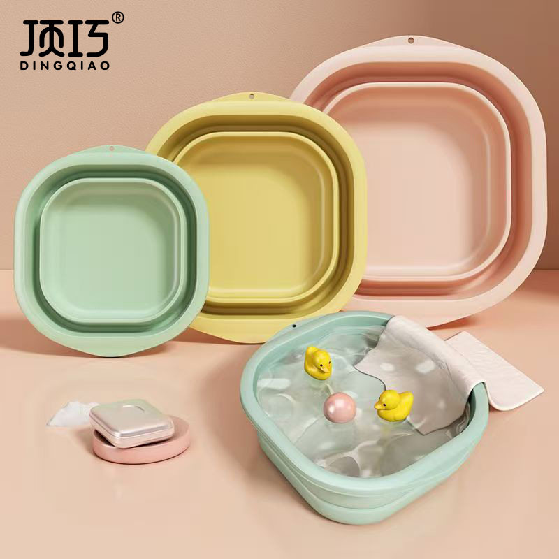 可折叠脸盆宿舍学生洗衣便携式旅行大小号塑料洗脸盆子家收纳面盆,家庭/个人清洁工具,坐浴盆,淘宝优惠券,粉丝福利购,淘宝优惠卷