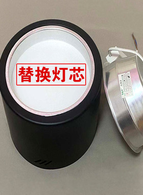 LED筒灯内胆更换灯芯替换4寸5寸6寸8寸射灯商场光源维修圆形灯头