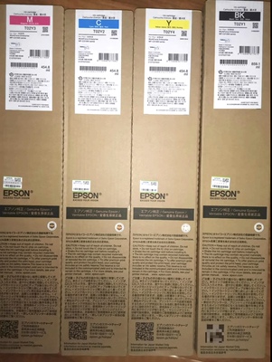 爱普生嘎嘎WF-C21000墨盒T02Y1 Y2 Y3 Y4 T6713墨盒 墨水 维护箱