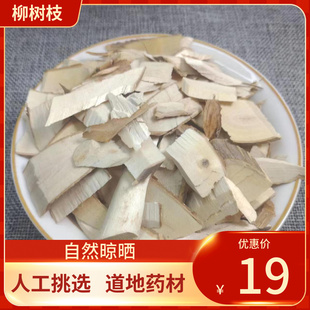 中药材 柳树枝 500g 柳树枝 杨柳条柳枝 新鲜干货