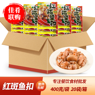 整箱红斑鱼扣酒店饭店餐饮商用特色半成品菜食材水产鱼泡精品鱼肚