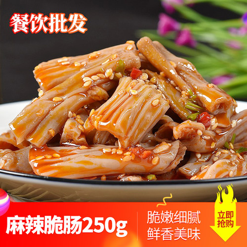 益旺四川凉菜麻辣脆肠开袋即食