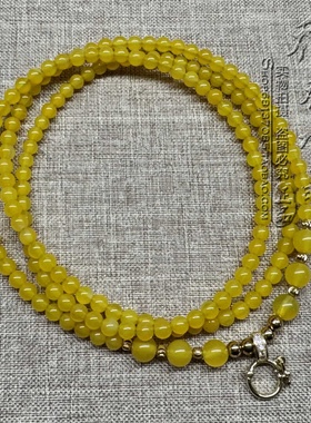 黄玛瑙红玛瑙唐卡毛衣水晶项链 金色银色泰国佛牌挂链 可定制款式