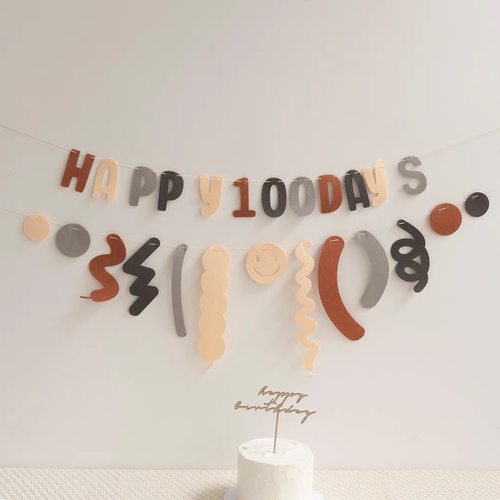 韩系无纺布百日拉花拉旗