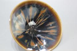 草市口磁州窑铁锈花茶盏茶杯非建盏天外飞仙北方天目国大师张拥军