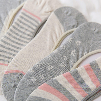 袜子女日系ins潮风硅胶隐形袜