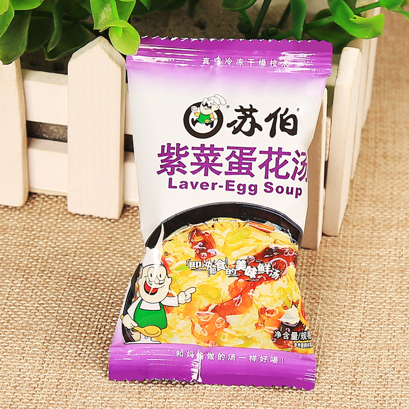 速食苏伯紫菜蛋花汤量大优惠